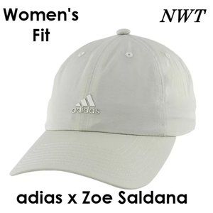 Adidas x Zoe Saldana Women's VFA II Adjustable Baseball Cap NWT